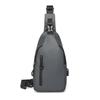 Мужская сумка для улицы большой вместимости, мужская нагрудная сумка, модная, простая, повседневная, трендовая, наплечная сумка-мессенджер