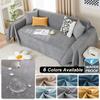 1PC Solid Color Waterproof Sofa Cover Sofa Blanket Dust-proof Cloth For Bedroom Living Room Sofa Cushion