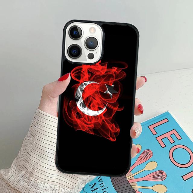 Чехол для телефона Турция Турция Ататюрк Флаг для apple 16 Plus iPhone 17 Air 16 15 14 11 12 13 Pro Max coque