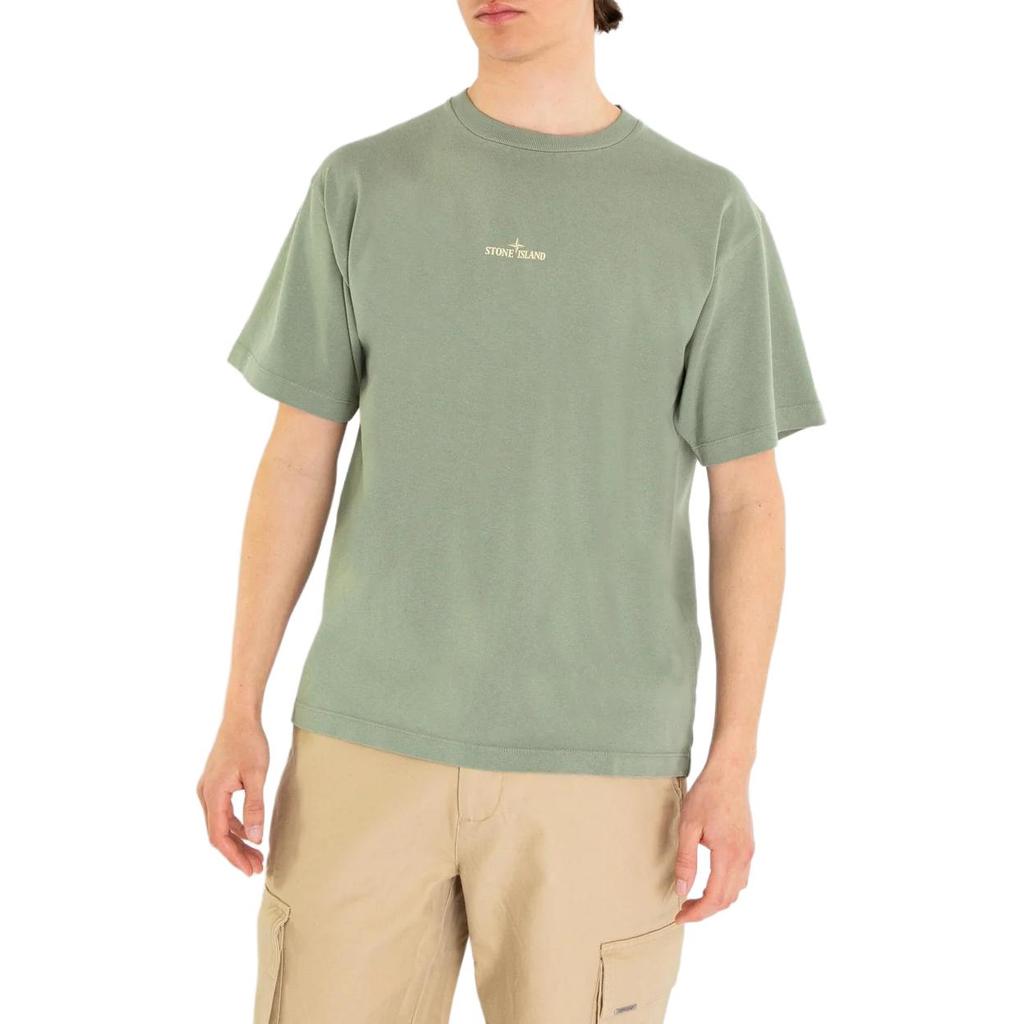 STONE ISLAND T Shirt Men's Sage Green 80152RCE6-V0055
