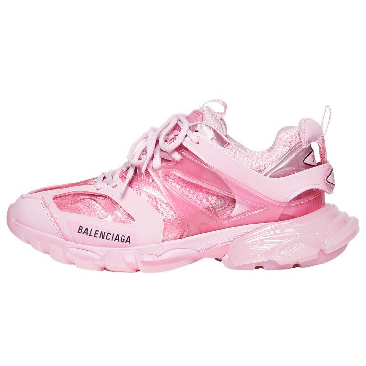 Balenciaga Кроссовки с прозрачной подошвой Розовые Женские 647741W3BM45000