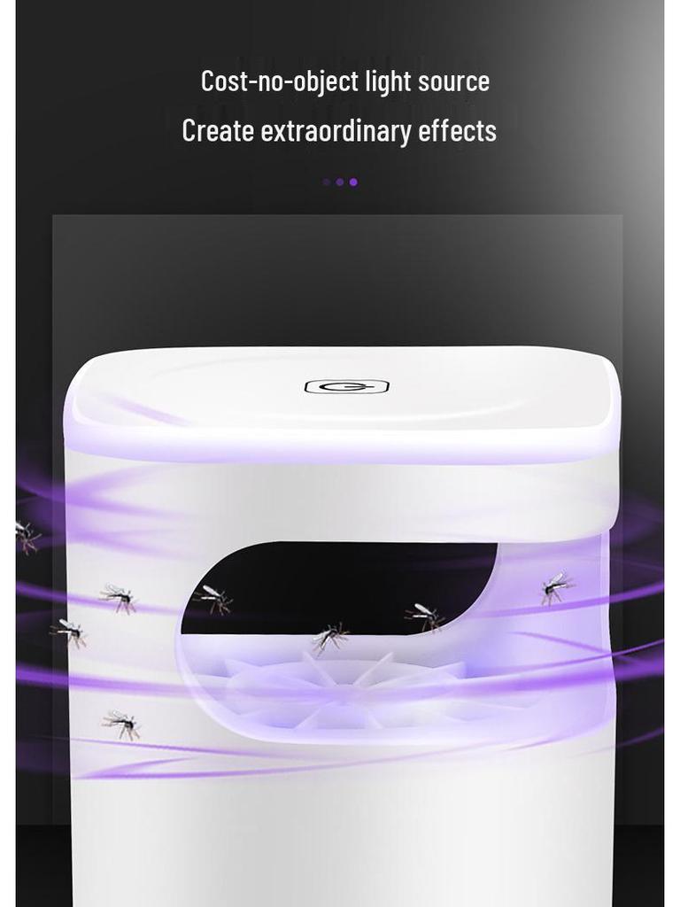 Фотокаталитическая USB лампа-уничтожитель комаров: Ночник и бионическая ловушка для комаров