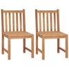 Day and Night - Day and Night Garden Chair 2 Units Solid Teak Wood