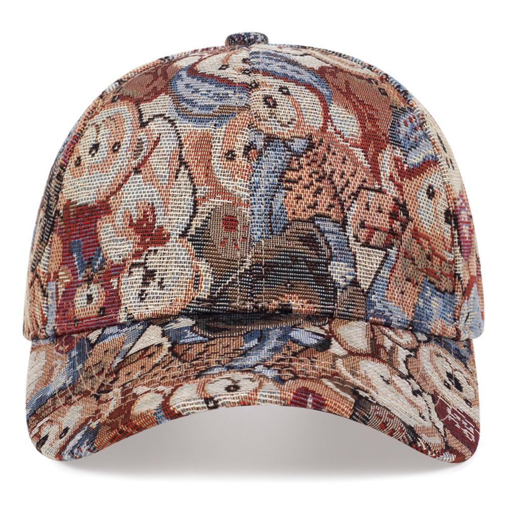 Little Bear Print Unisex-Teens Caps Bear Print Fashion Hip Hop Vintage Hat Cute Bear Baseball Cap