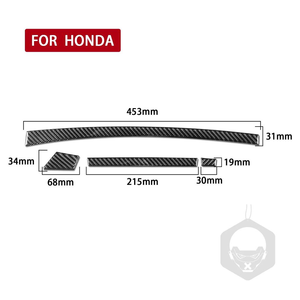 Для Honda Accord 2014-2017 автомобиля, украшение на центральную консоль, наклейка, наклейка, отделка, аксессуары для интерьера автомобиля, углеродное волокно