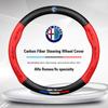 2026 Hot Alfa Romeo Alfa Romeo Car Steering Wheel Cover Car Interior Accessories For Giulietta Mito 159 Giulia Stelvio 156 147 T