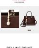 Viney Handbag Women's Retro Texture Large Capacity Tote Bag