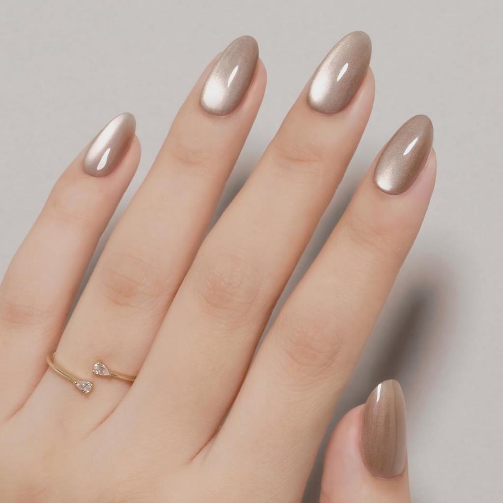 Магнитный Гель от Gel Me One 04 Глянцевый Нюд Gel me 1 Магнитные Ногти Магнитный Гель Самостоятельные Гель-Ногти Простое Арт для Ногтей
