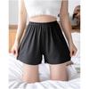 Loose Ice Silk Safety Pants Women's Large Size Anti-leakage Can Wear Thin Leggings Lace High Waist