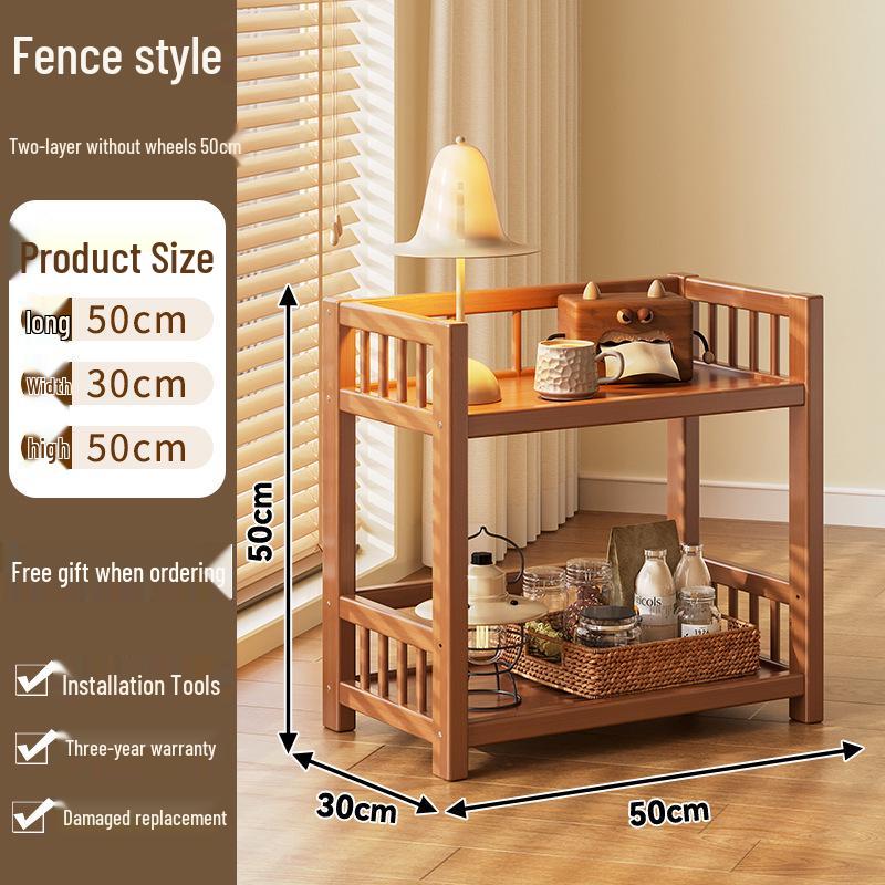 Многоярусная мобильная стойка для хранения: Напольная, многофункциональная тележка для гостиной и предметов домашнего обихода.