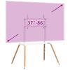 Vidaxl Stojak Z Uchwytem Do Tv 37-86'', Vesa Maks. 400X600 Mm, 60 Kg