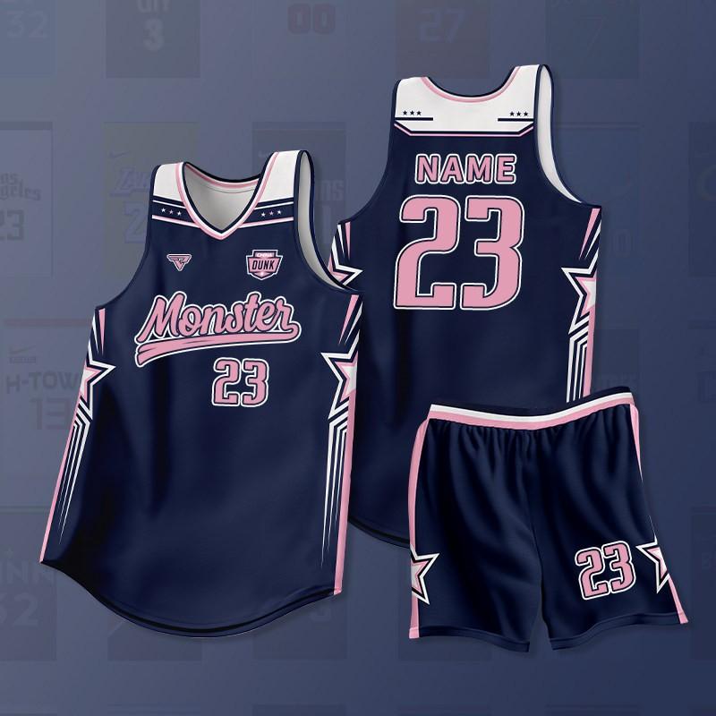 Mens Basketball Jersey Set Training Game Uniform Custom Print College Students