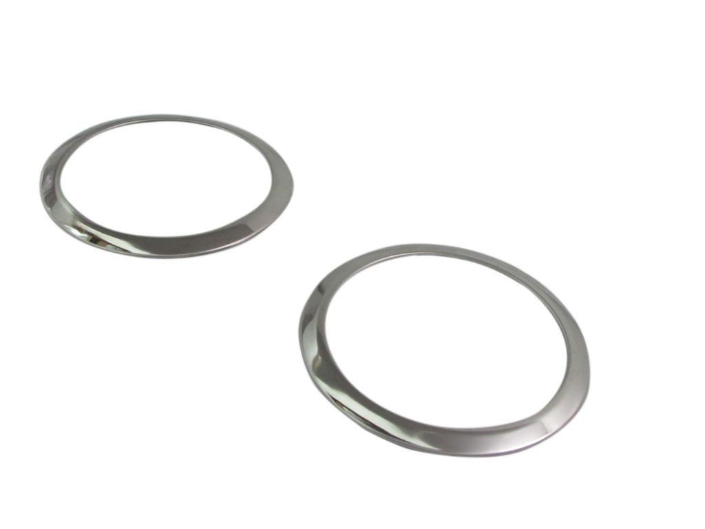 BRIGHTZ Finish Stainless Steel Plated Speaker Rings N-ONE JG1/JG2 Ultra-Mirror (2-Piece Set) [SPEAKER-023-2PC] (Model 26939)