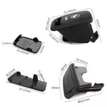 Car Rear Child Seat Anchor ISOFIX Cover Accessories For BMW MINI R55 R56 R57 JCW F55 F56 Kid Seat Belt Anchor Flap ISOFix Cover