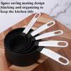 10PCS Plastic Measuring Spoons Set Stackable Measuring Cup and Spoon Set  Baking Tool