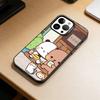 Милый Чехол для Телефона BuBu-DuDu Du Для iPhone 17,16,15,14,13,12,11 Plus,Pro Max,XS,Цветной Серебристый Черный Чехол
