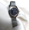 [USED] Extremely Rare SEIKO Automatic Watch with Date Display In Navy Blue