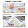 PVC Bathroom Kitchen Shower Sink Bath Sealing Strip Tape Caulk Strip Self Adhesive Waterproof Wall Sticker Sink Edge Tapes