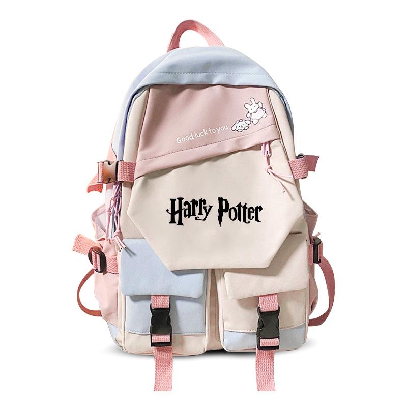 Backpack Gryffindor School Bag for Teenage Students Casual Travel Daypack