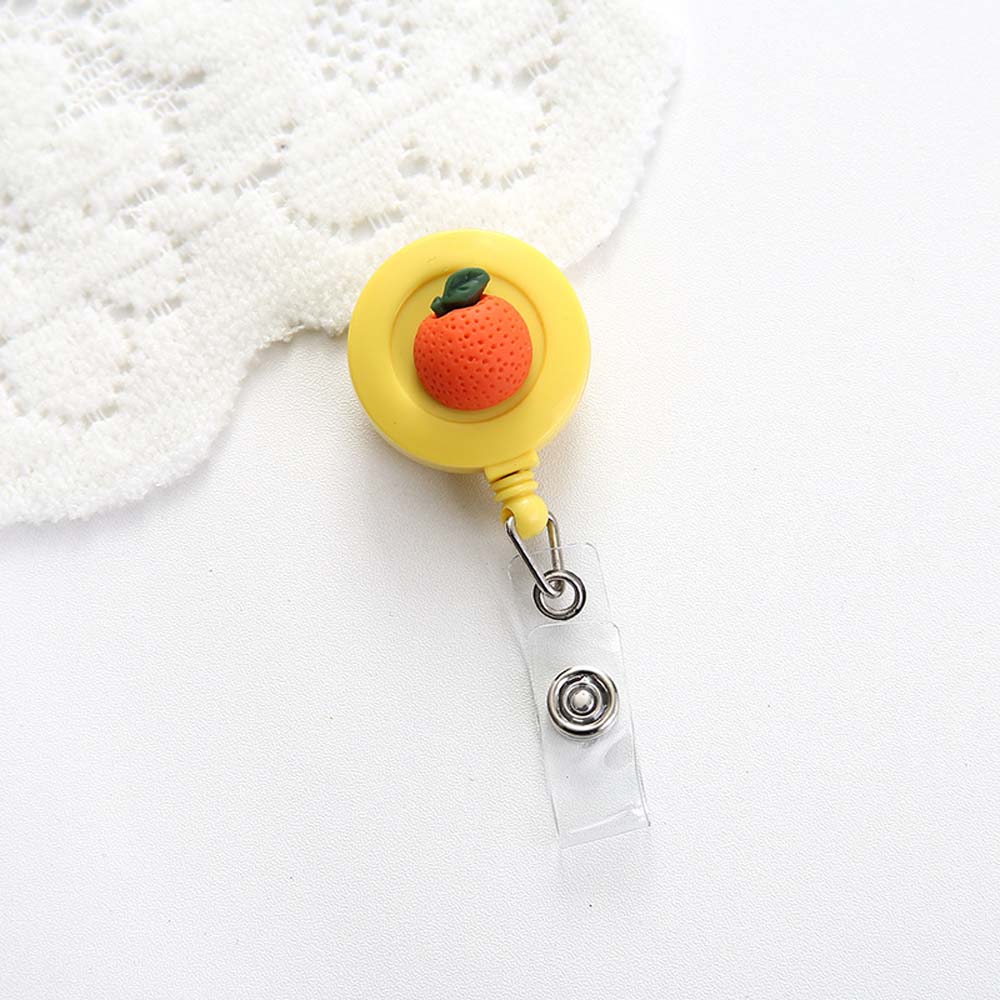 Supplies Cartoon ID Badge Holder Clip ID Name Holder Credit Card Holder Clip Retractable Badge Reel