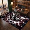 Ковер из хрустального бархата с принтом ФК «РБ Лейпциг», удобный, водопоглощающий, нескользящий, для помещений