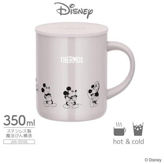 Thermos Vacuum Insulated Mug Cup 350ml Disney Mickey White Beige JDG-351DS WBE
