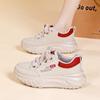 Spring New Versatile Little White Shoes Platform Dad Shoes Women's Height Increase and Thinness Casual Shoes Women's Shoes