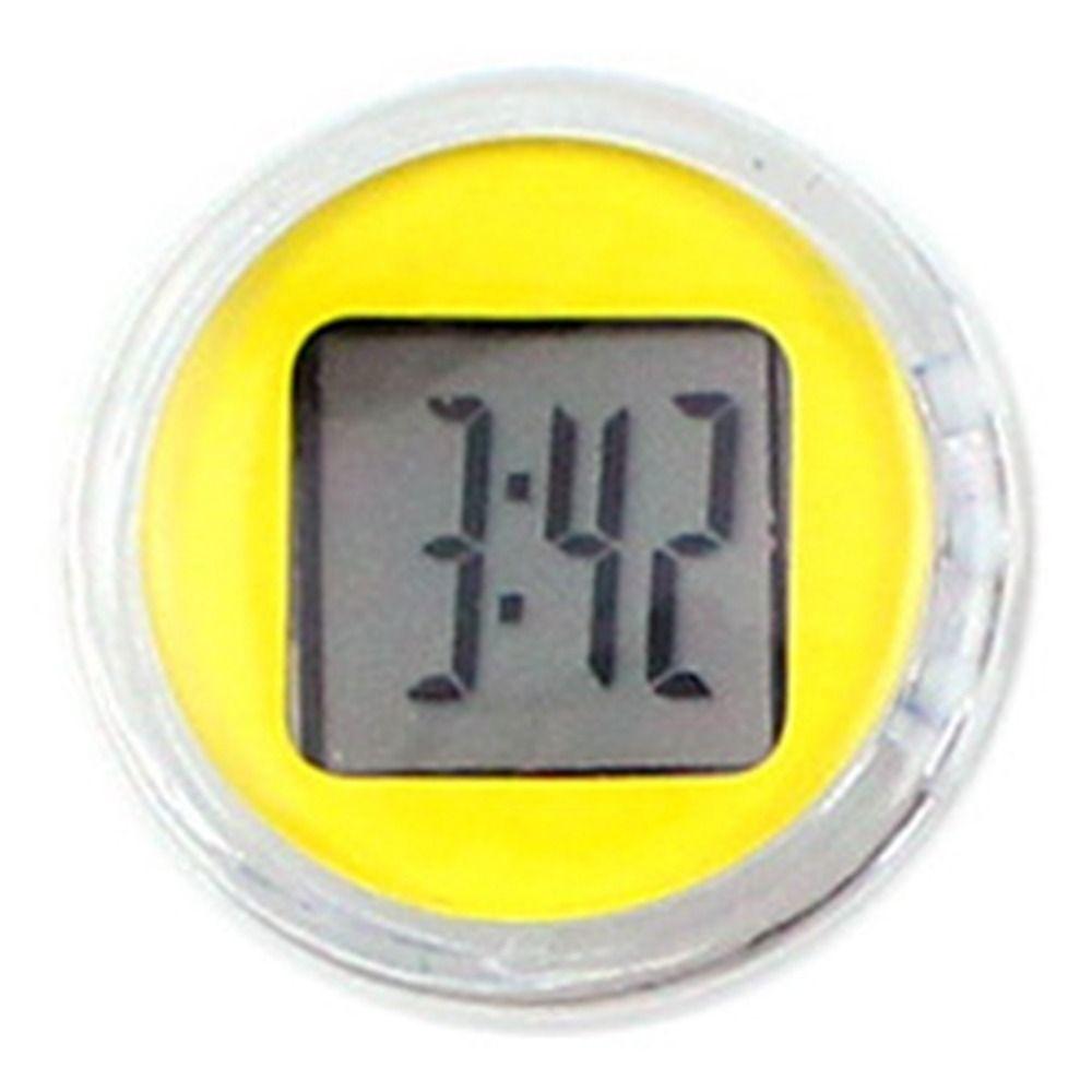 ABS Мотоциклетные Электронные Часы Мини Автомобильные Часы Простое Использование Мотоцикл