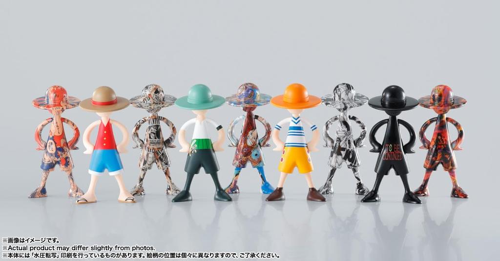 TAMASHII NATIONS ONE PIECE Memories of Adventure 86mm ABS painted finished figure LUFFY's (BOX) Approx