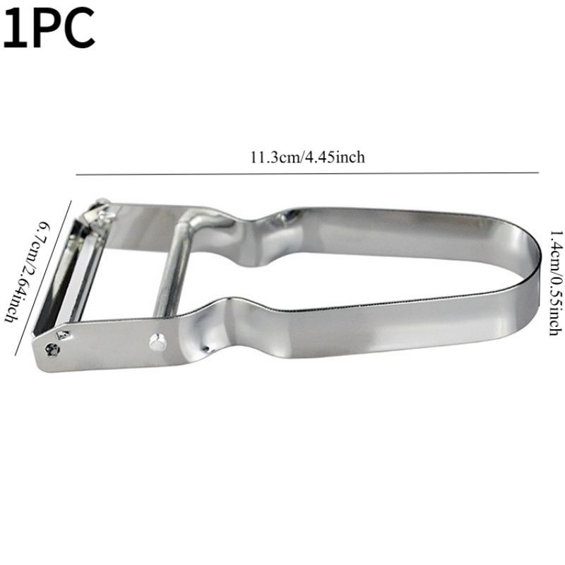1PC stainless steel scraper peeler paring knife peeling apple potato household fruit radish melon planer