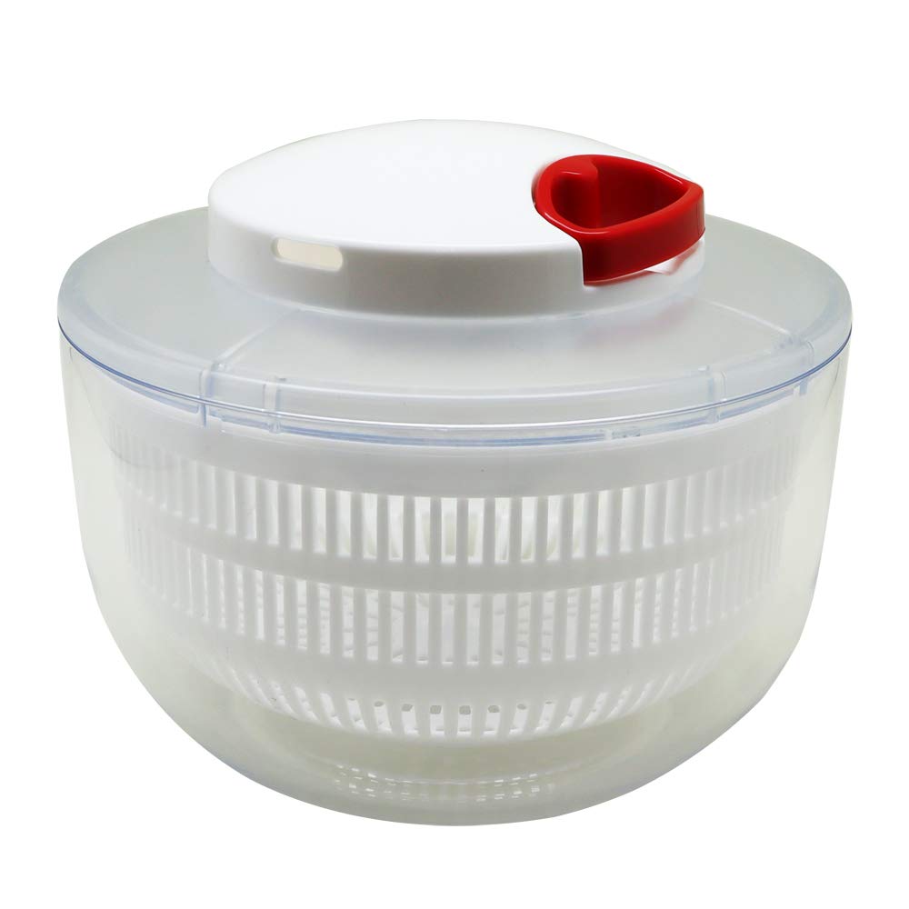 Icokka a Salad Drainer That Can Be Used with the Spinner Chopper Manual and Washable K&A Spinner, Spinner/vegetable Lid, (with Lid)