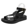 2025 Summer New Platform Sandals Women's Shoes Large Size Casual Toe Platform Sandals Spot