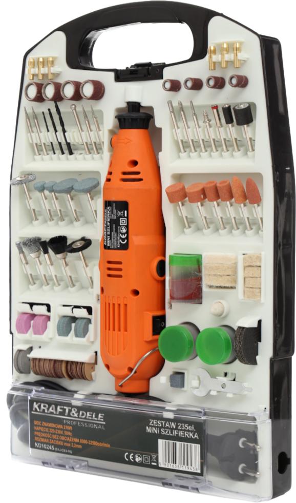 Mini grinder 270W 235pcs KD10245