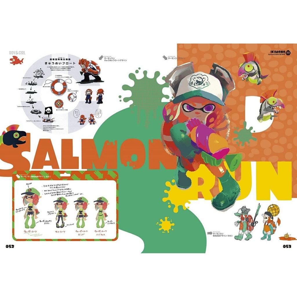 Splatoon 2 Инклинг Артбук Еженедельник Famitsu Редакция