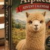 Interactive Unboxing Set Alpaca Advent Calendar 2026, 24-Day Christmas Countdown with 24 2D Acrylic Collectible Holiday Ornaments Ornaments,