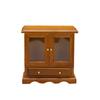 1/12 Dollhouse Display Case Storage Stand Miniature Wooden Furniture Model Size 3x3 Inch Simulated Landscape Professional Smooth Polishing