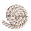 Трехпрядная хлопковая веревка для подвязывания штор Off-White для DIY-проектов