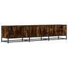TV Cabinet Smoked Oak 180 x 35 x 41 cm Wood Based Panel