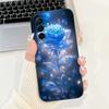 Для Samsung Galaxy A36 A56 5G Чехол SM-A366B SM-A566B Обложка Популярные Цветы Девушки Мягкий Силикон Матовый Funda на GalaxyA56 A 56 Capa