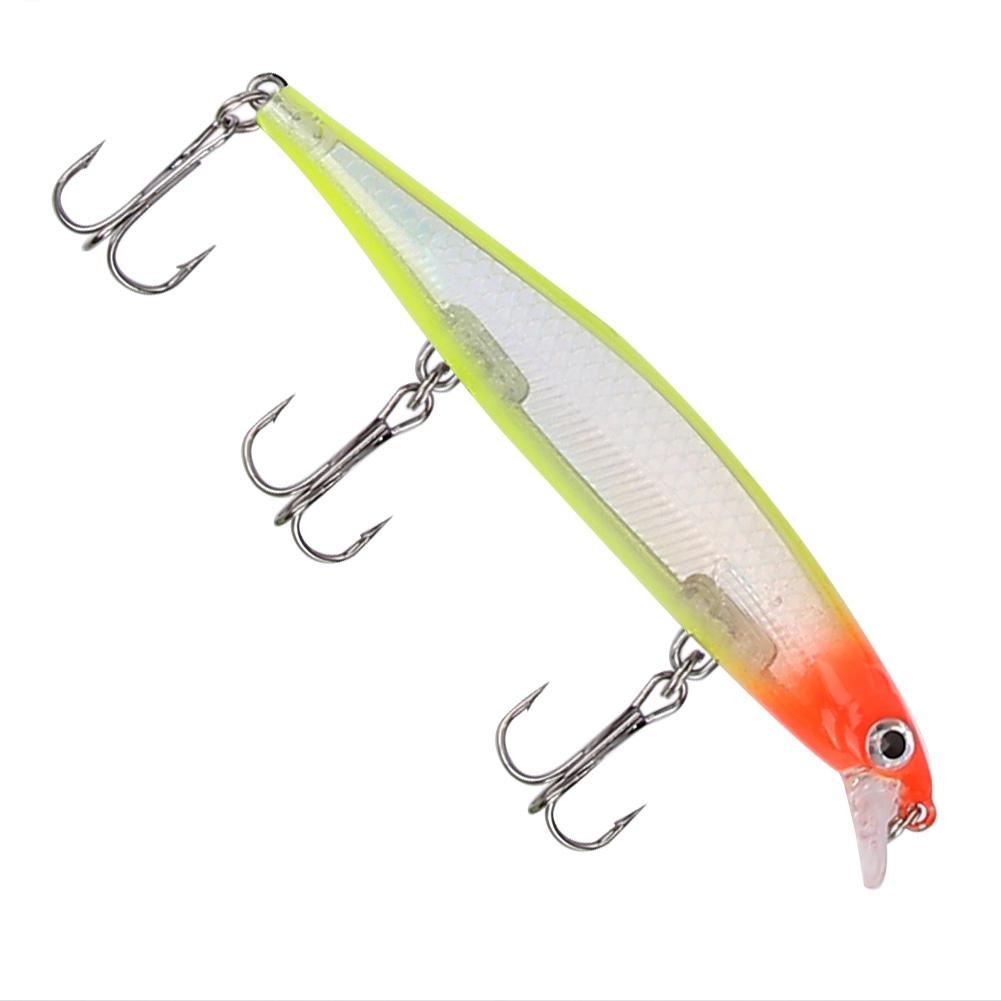HENG JIA 11CM Vivid Lures искусственная приманка для ловли пескаря с крючками