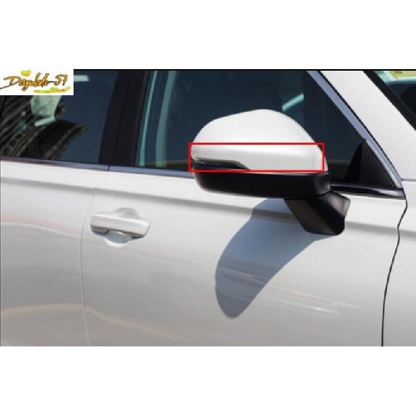 For Honda CRV CR-V  2024 Chrome ABS Rear View Mirror Strip Molding Trim 2X