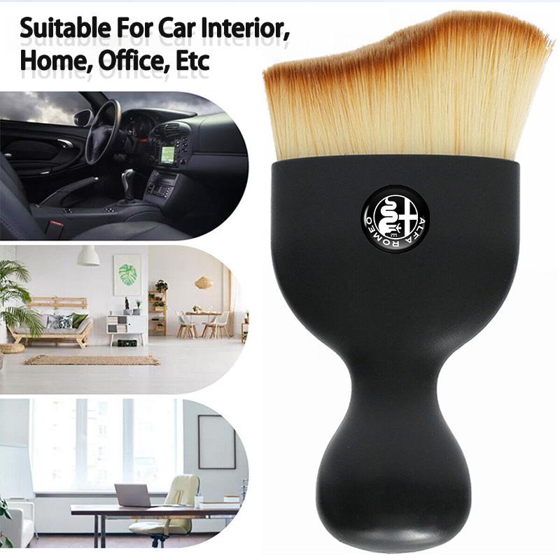 For Alfa Romeo Car Air Outlet Dashboard Cleaning Brush Detailing Tool Brush 159 Giulietta 156 147 Giulia Mito GT Stelvio Spider qa9