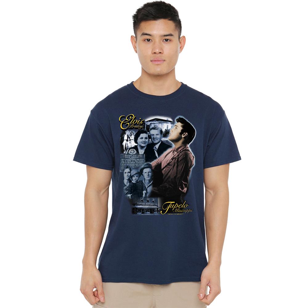 Elvis Presley Unisex Adult Tupelo T-Shirt
