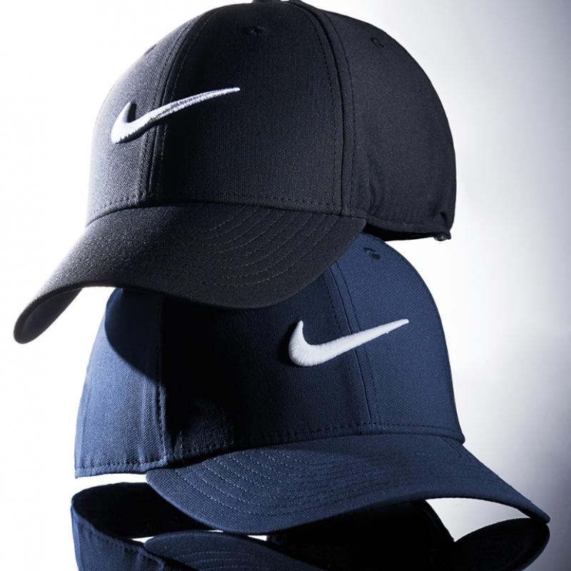Nike Кепка Dry Fit Club Structure Swoosh M черная белая Fb5625 010