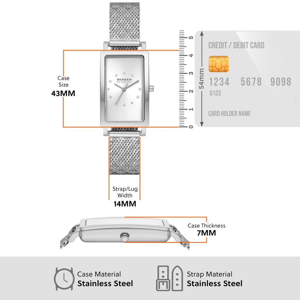 Часы HAGEN SKW3115 Silver [Skagen] Женские
