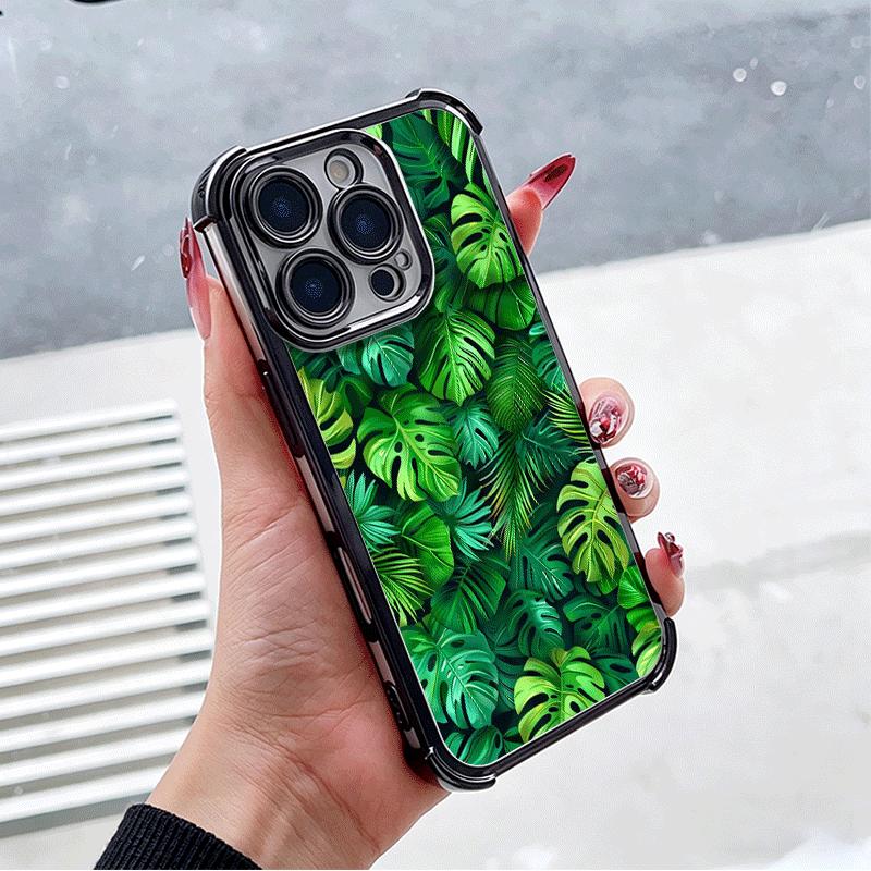 Летние Растения Зеленый Лист Покрытие Чехол для Телефона Для Xiaomi Poco X5 X6 X7 X8 Pro Max F8 Ultra F7 M8 M7 M5S Redmi 15C 15 14C 13C 13 X3