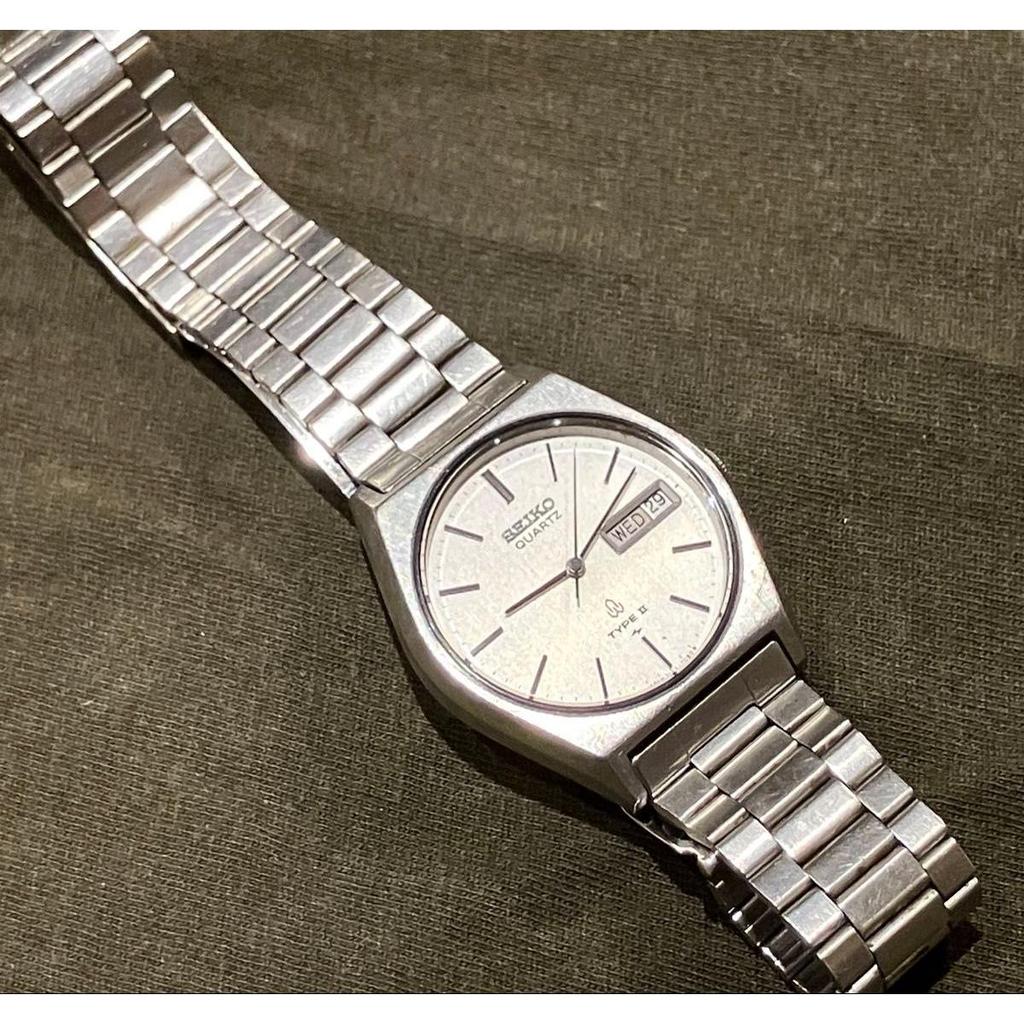 Б/у Мужские часы SEIKO QUARTZ TYPE II 7123-7080 День-Дата