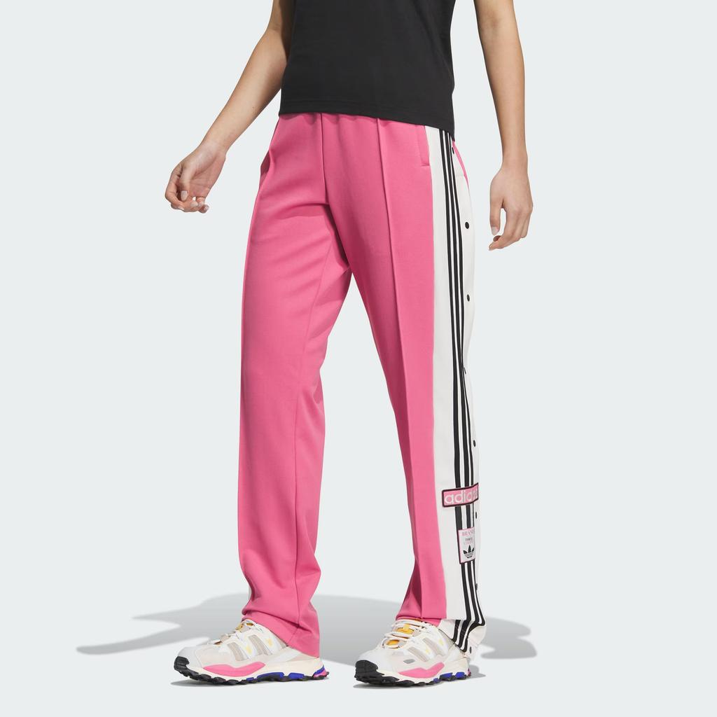 Adidas Спортивные брюки на кнопках Originals Adibreak, женские брюки, светло-розовые, JE6046
