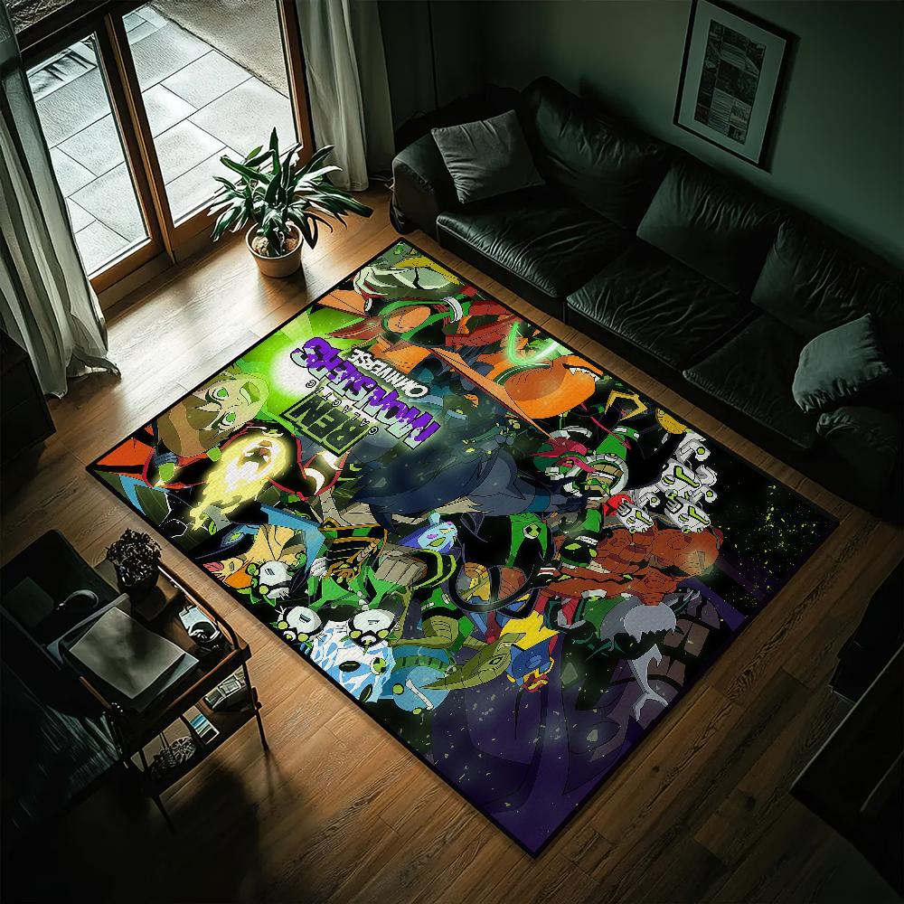 Cartoon B-Ben Monster 10 Small Carpet Bedside Kitchen Bath Living Home House Bedroom Floor Mat Doormat Rug Decoration