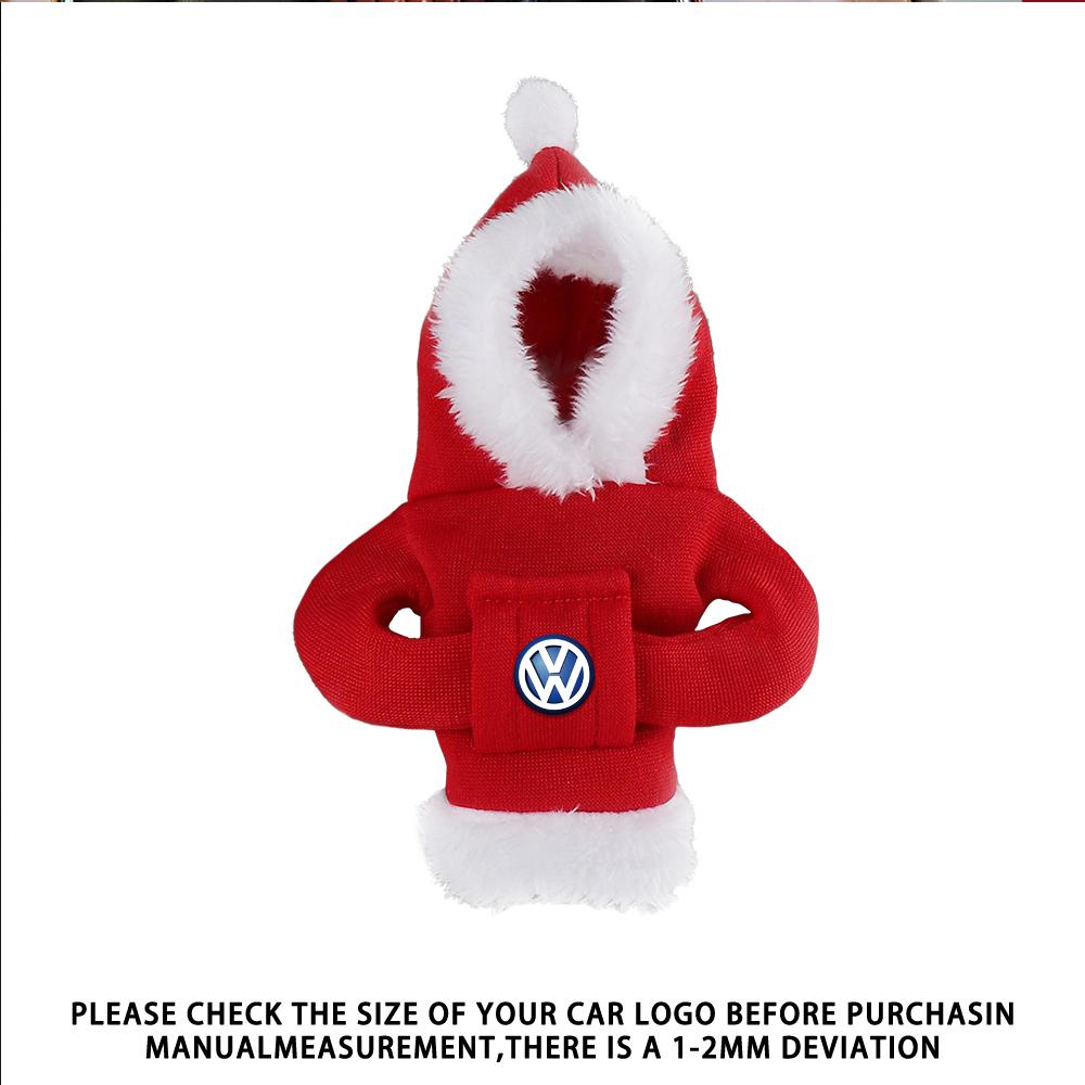 T27Car Hoodie Change Speed Lever Sweatshirt Handle Gear Shift Knob Cover For Volkswagen GTI Golf Polo Tiguan Passat Touareg Magotan